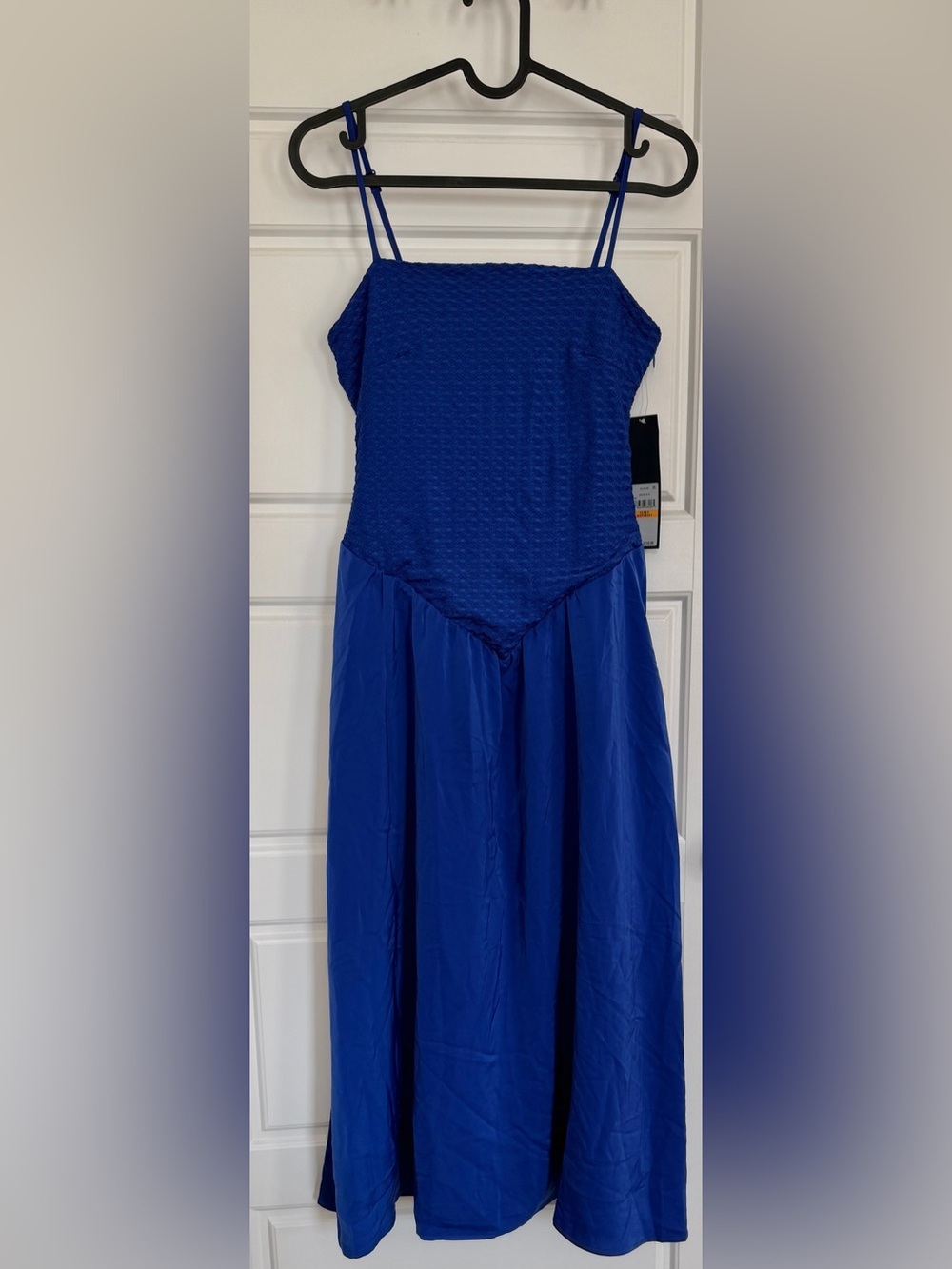 RACHEL Rachel Roy Donna Midi Dress Blue Size S NWT - Picture 5 of 9